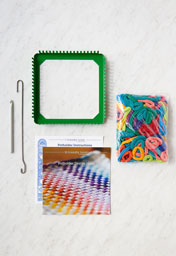 Potholder Loom + Loops